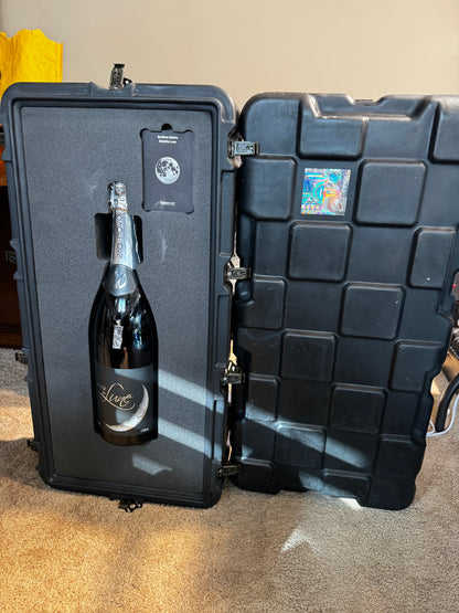 Lunar Infused Champange with Flight Case and Passport NWA 032